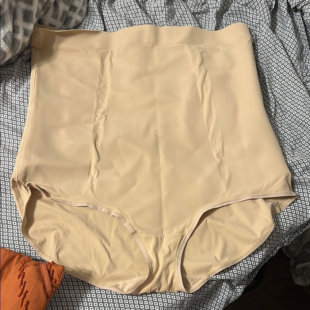Cacique Ultra High-Waist Brief in Tan